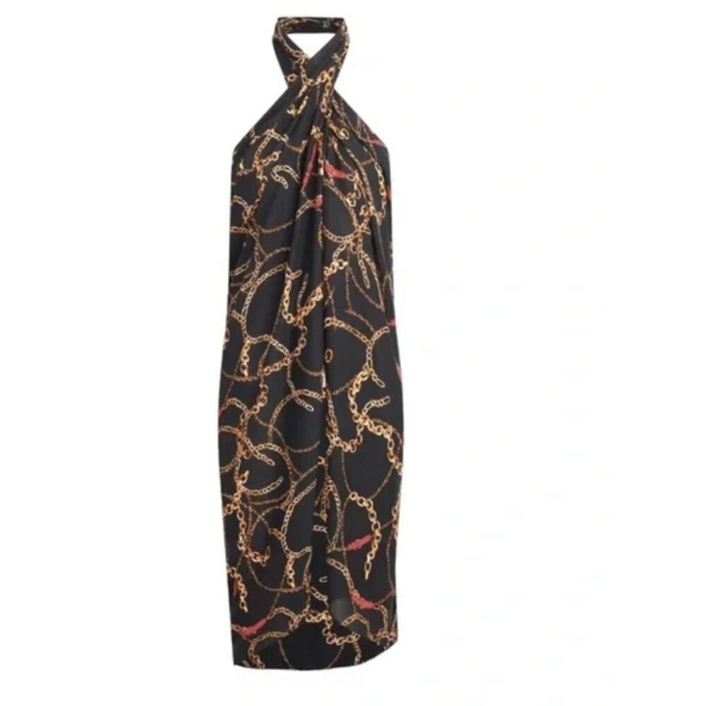 $148 Walter Baker Paradise Sarong Ibiza Chain O/S NWT - Picture 3 of 5